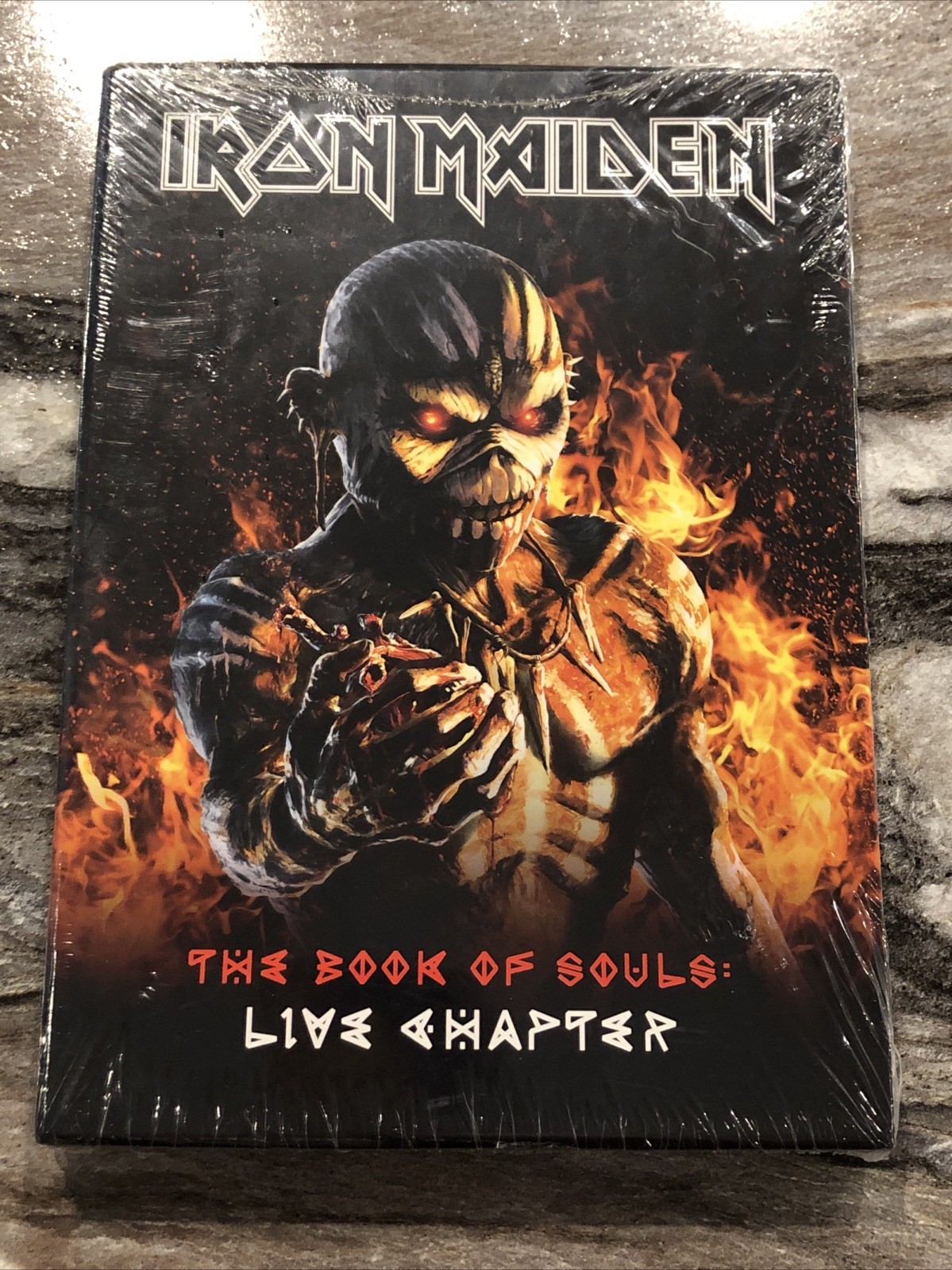 Iron Maiden Book Of Souls Live Chapter 2017 CD Box Set Book New Sealed
