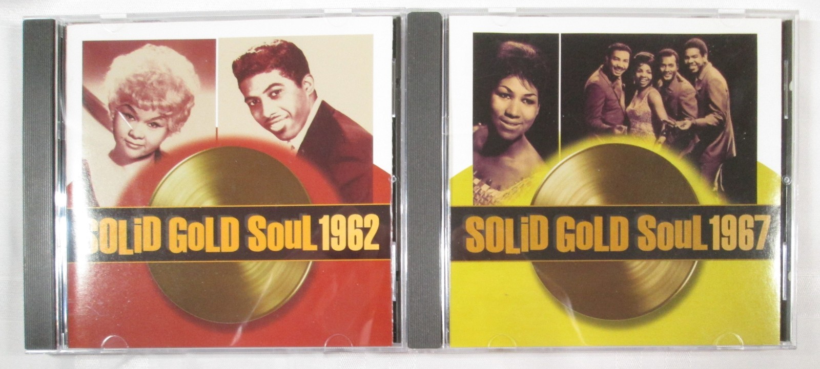 CD Lot Of 15 Solid Gold Soul Time-Life Compilations - Includes 1950s To 1970s