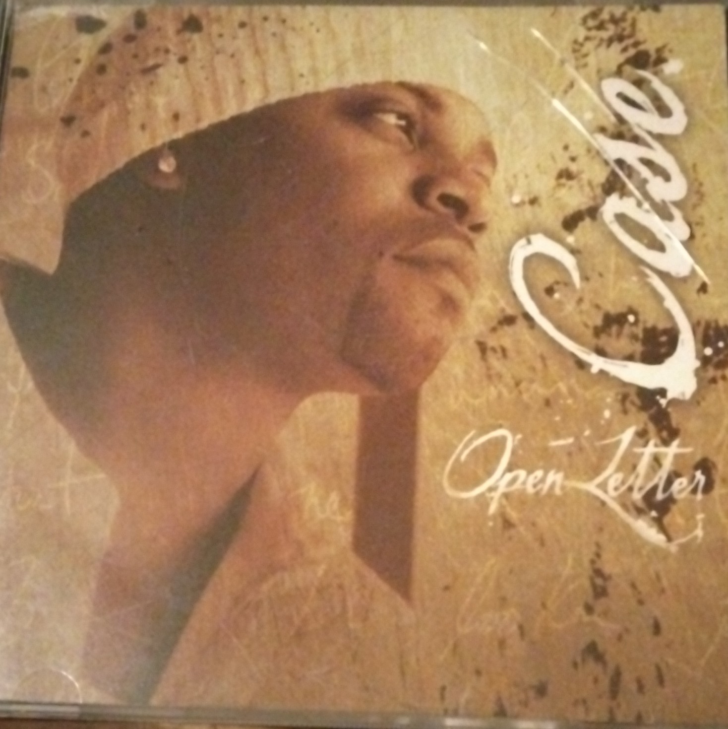 Case Open Letter CD Album 2001 Def Jam Hip-Hop Jewel Case Gold