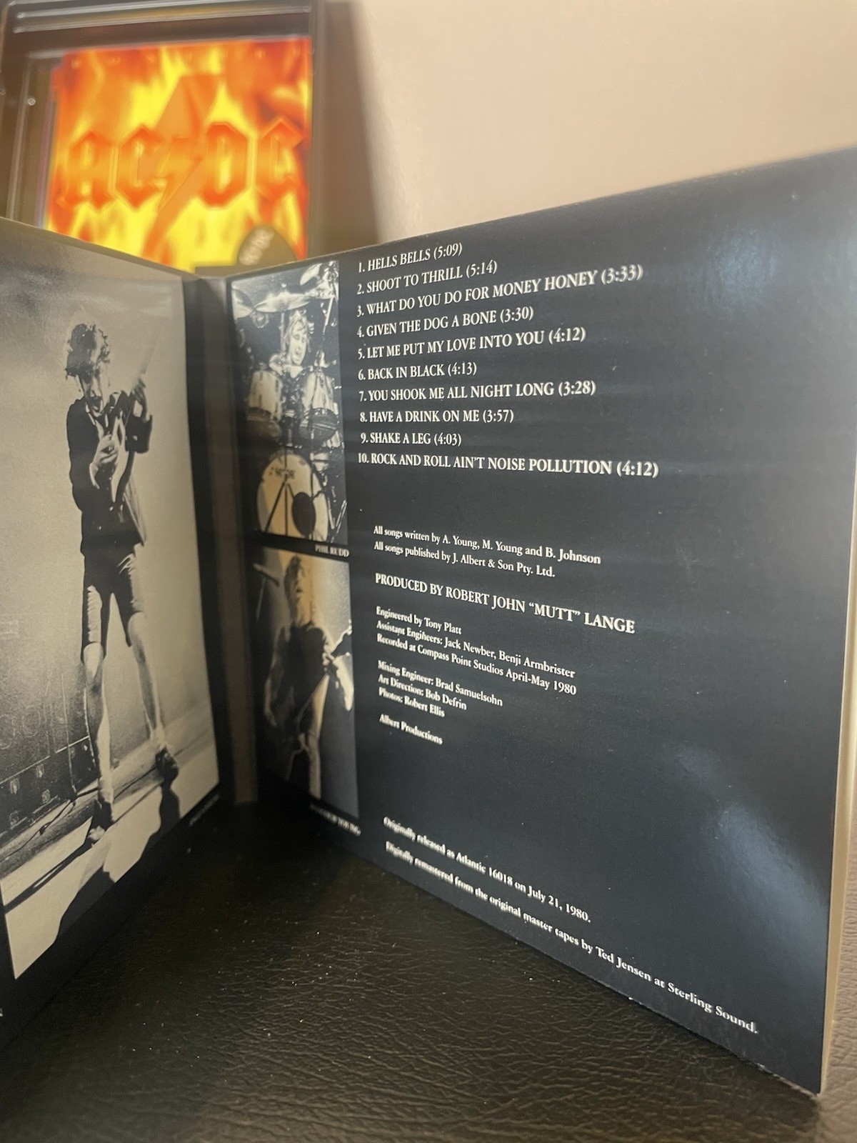 CD:AC/DC-Bonfire Box Set 5Disc ;1997