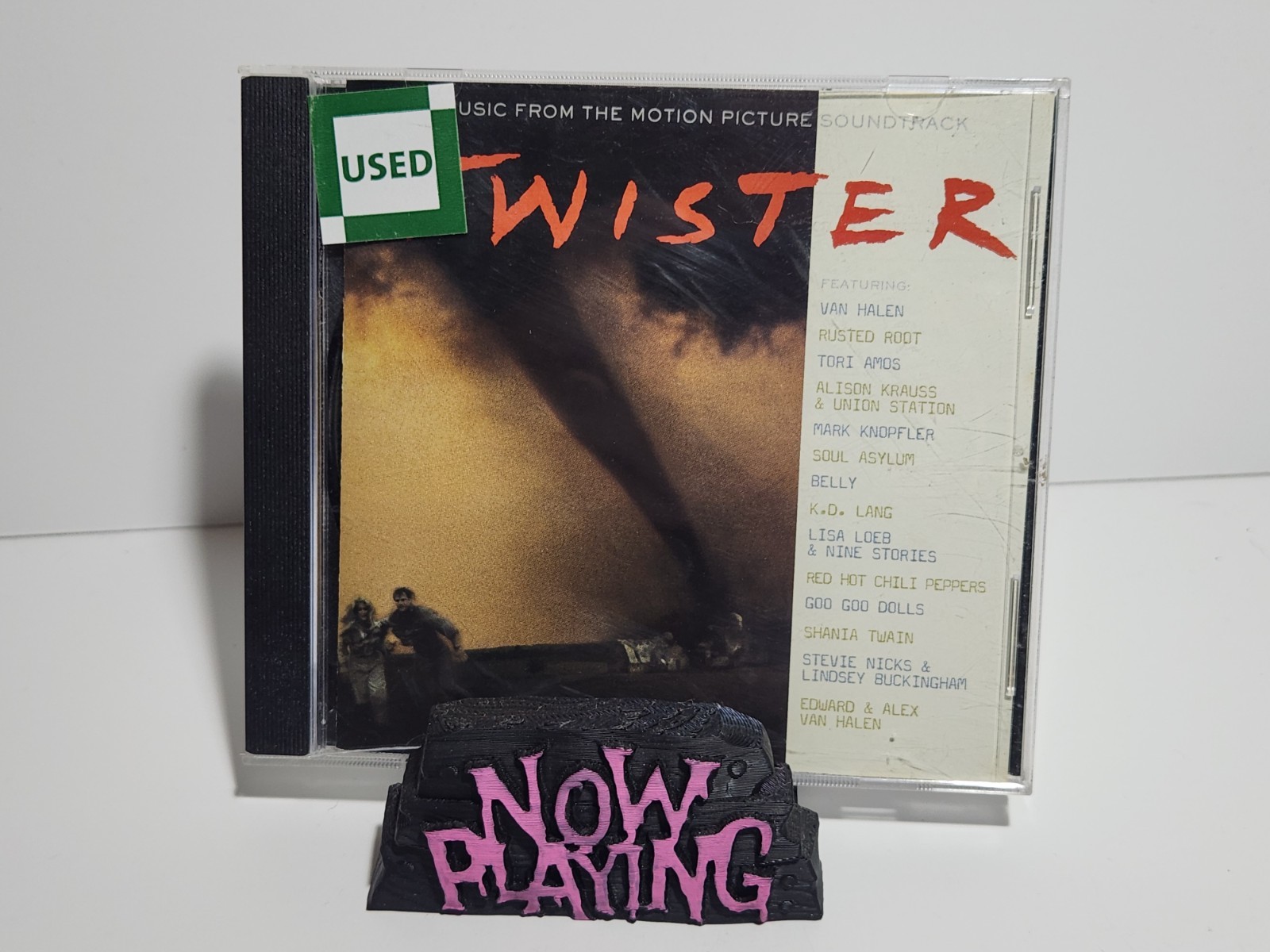 Twister (CD, 1996, Soundtrack, Warner Records 9 46254-2)
