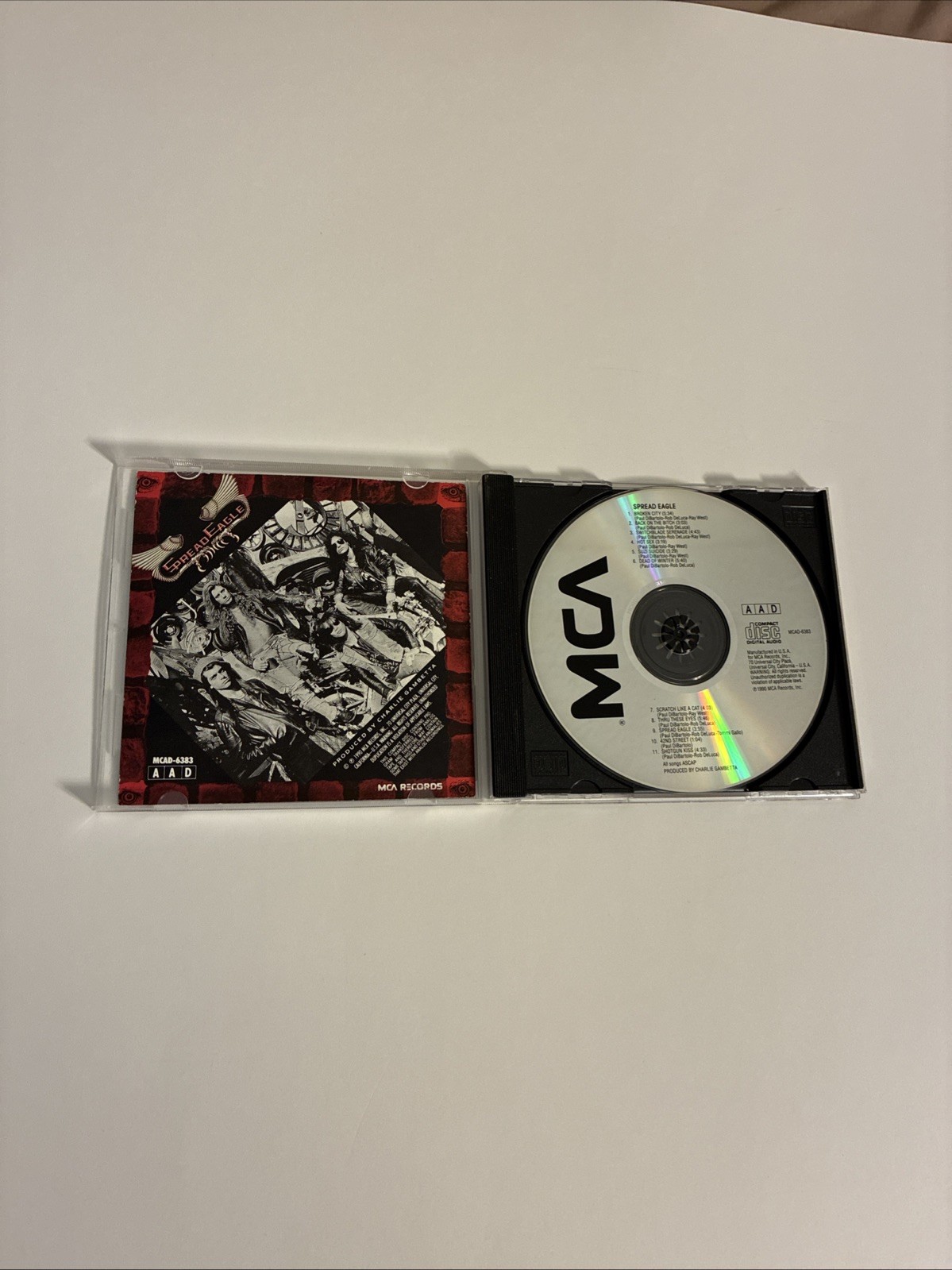 Spread Eagle : Self Titled CD MCA Records 1990 (RARE)