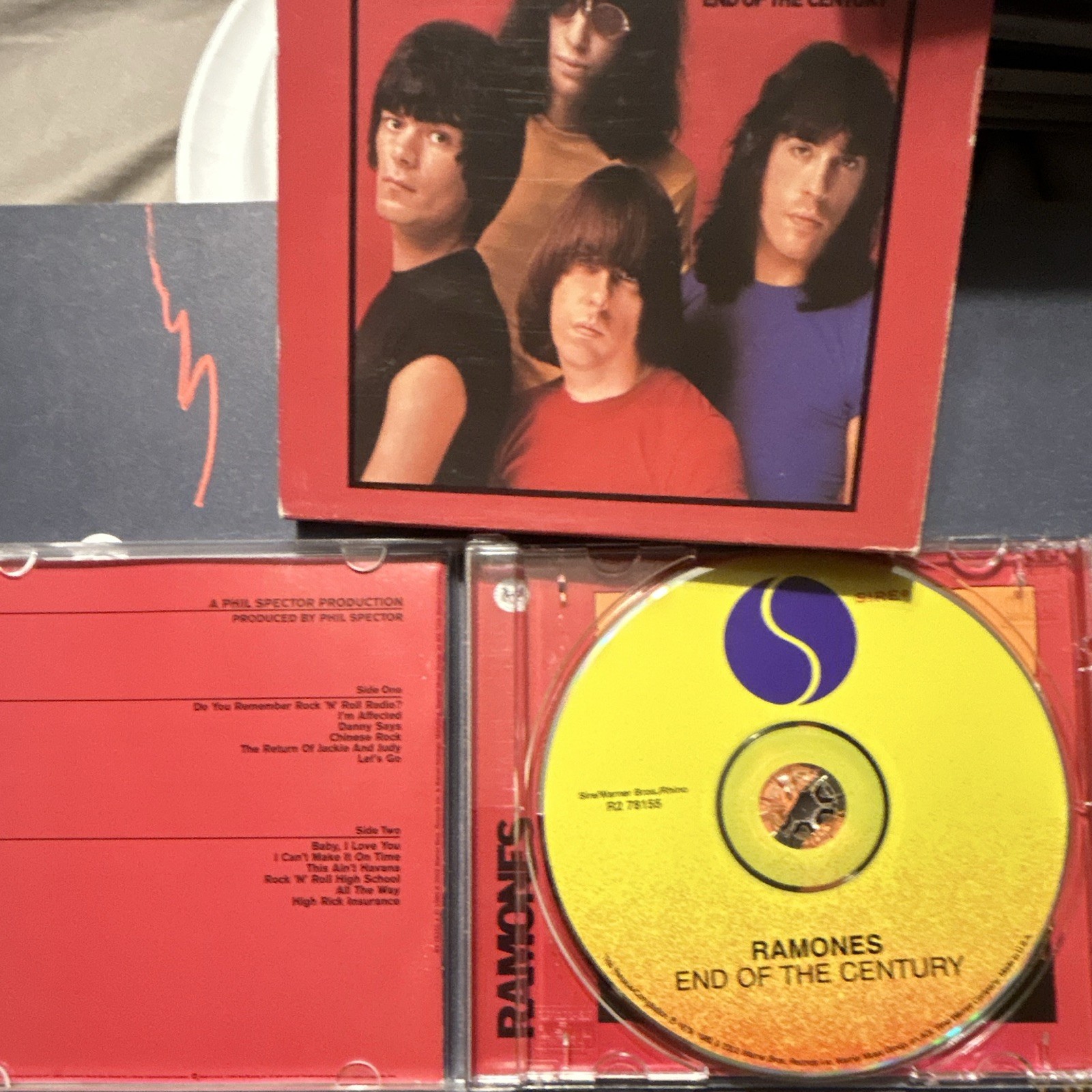 Ramones - End of the Century CD Sire Rock 2002 (with cardboard slip cover)