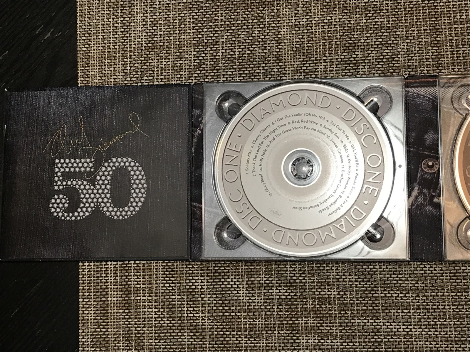 Neil Diamond 50th Anniversary Collection (CD) 3 Disc Set with Booklet