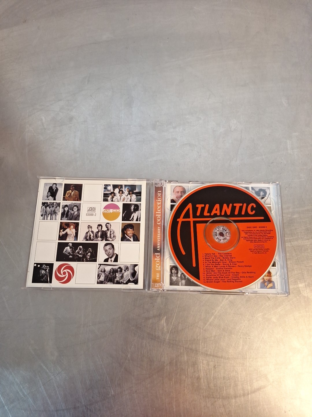 Atlantic Records 50 Years The Gold Anniversary Collection - EUC! 1998