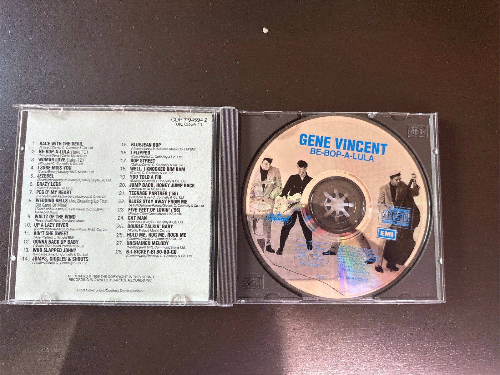 THE GENE VINCENT 6CD BOX SET COMPLETE CAPITOL & COLUMBIA RECORDINGS 1956 - 1964