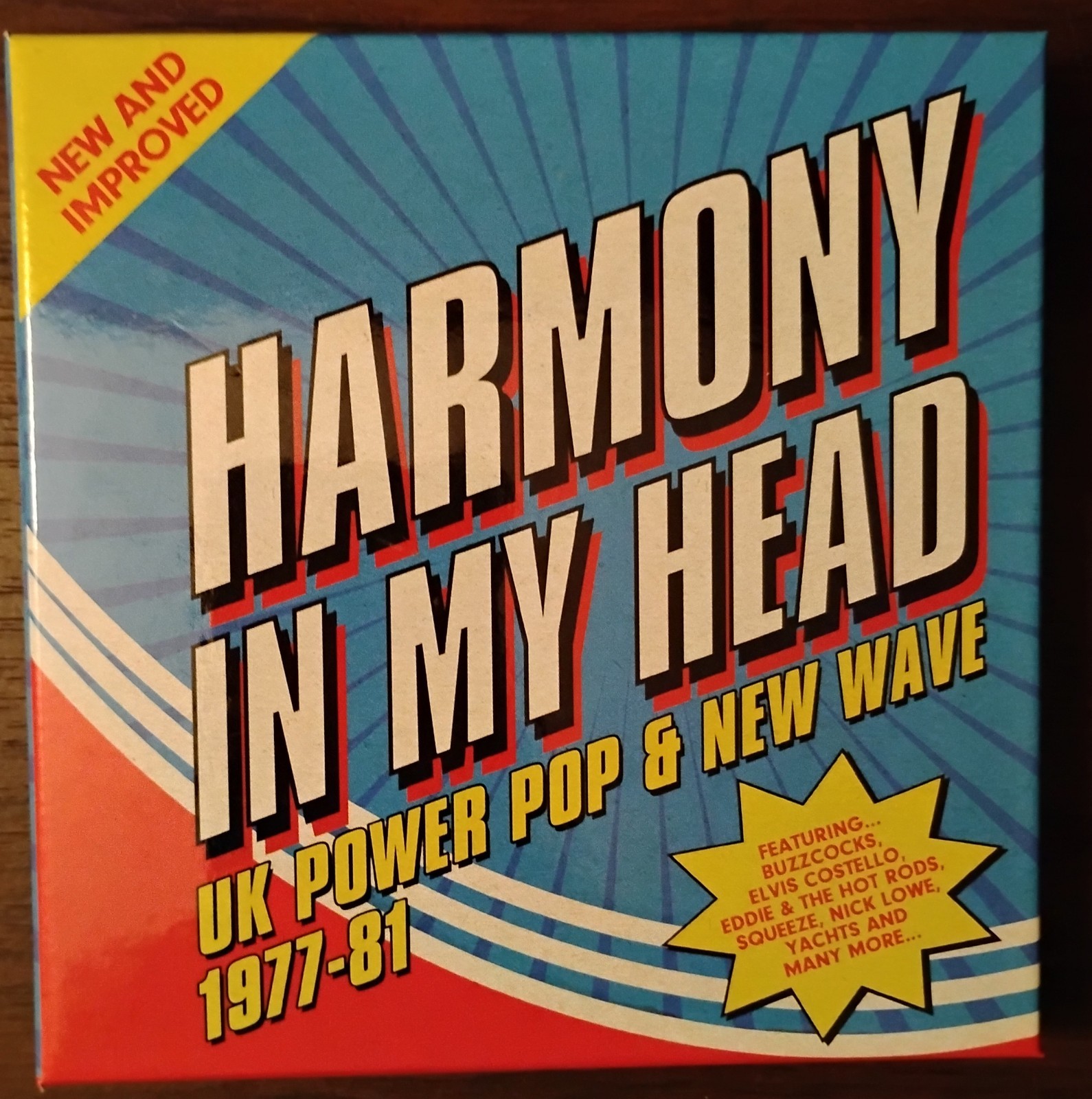 Various Artists HARMONY IN MY HEAD UK Power Pop &New Wave 1977-82 3CD NEAR MINT