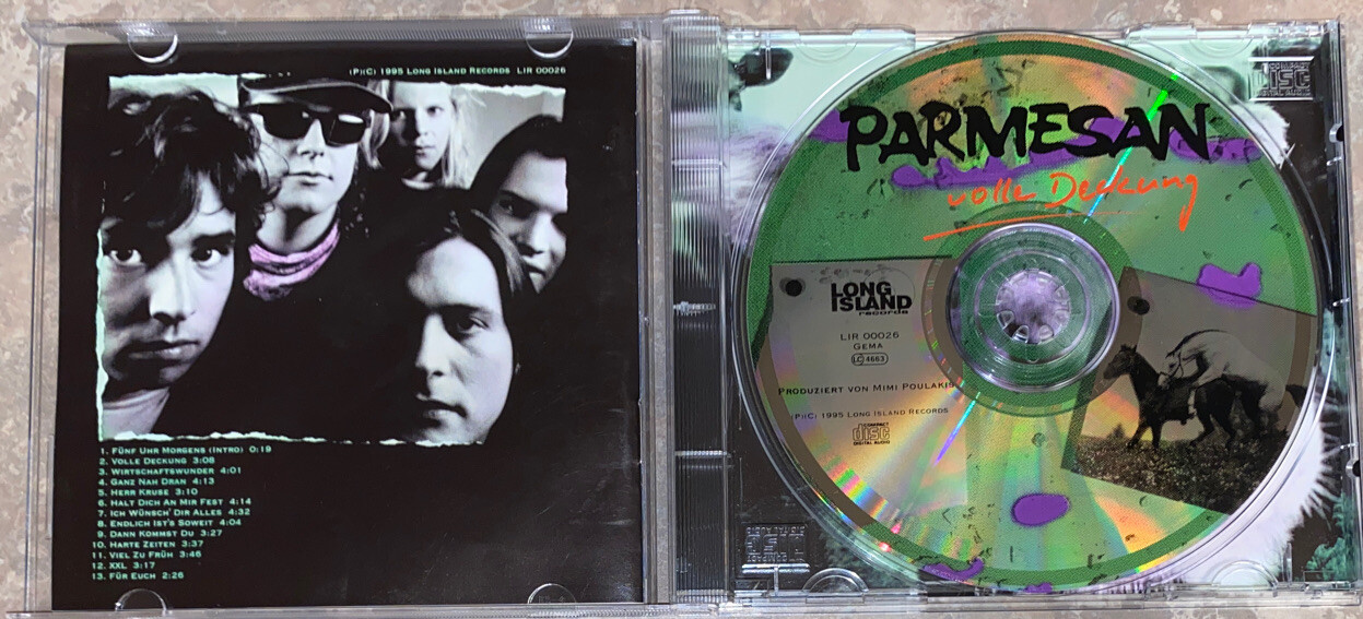 Volle Deckung By Parmesan (CD, 1995, Long Island Records) LIR 00026
