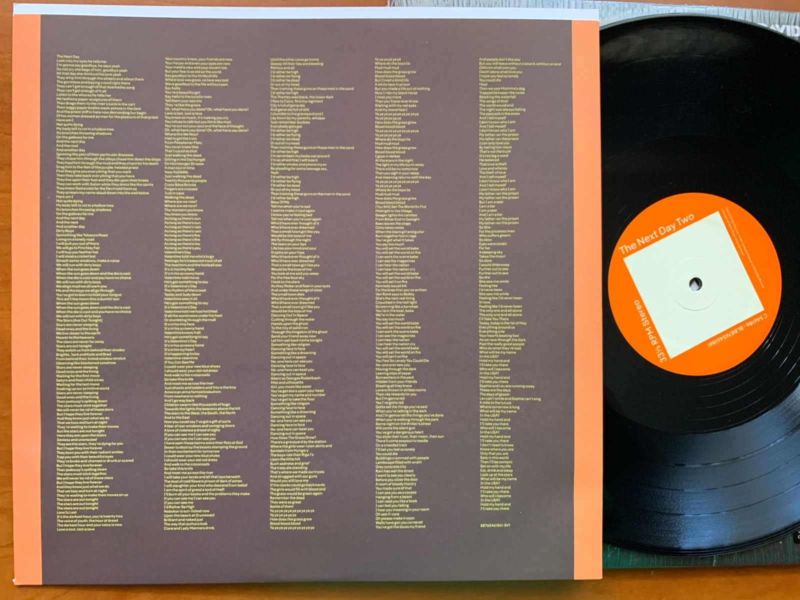 David Bowie - The Next Day - 2 LPs + CD - 180 Gm vinyl - play tested