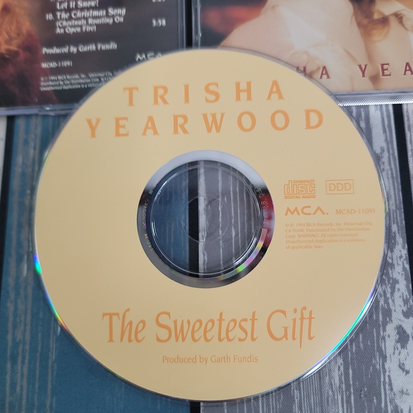 Sweetest Gift by Trisha Yearwood (CD, 1994) VERY GOOD DISC! OMPLETE!