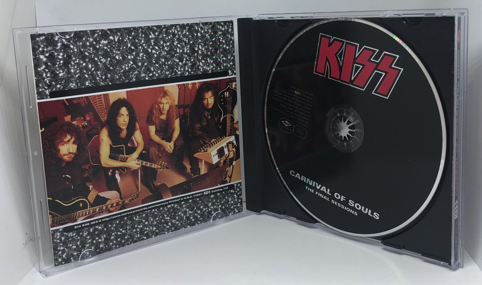 Kiss - Carnival Of Souls: The Final Sessions (1997, CD) Autographed Bruce Kulick