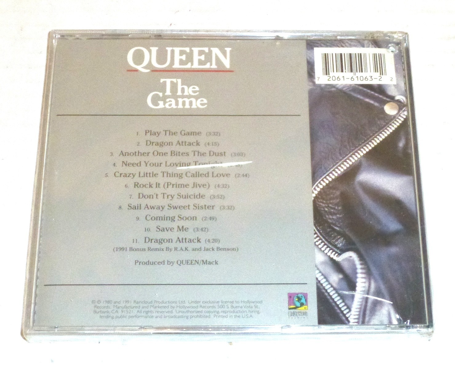 Queen - The Game CD Hollywood Records (1991) HR-61063-2 NEW, Sealed PLEASE READ