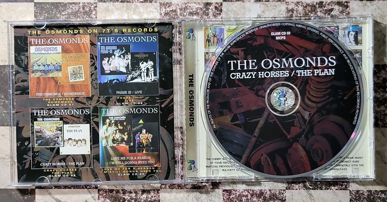 Crazy Horses/The Plan by The Osmonds (CD, 2008)