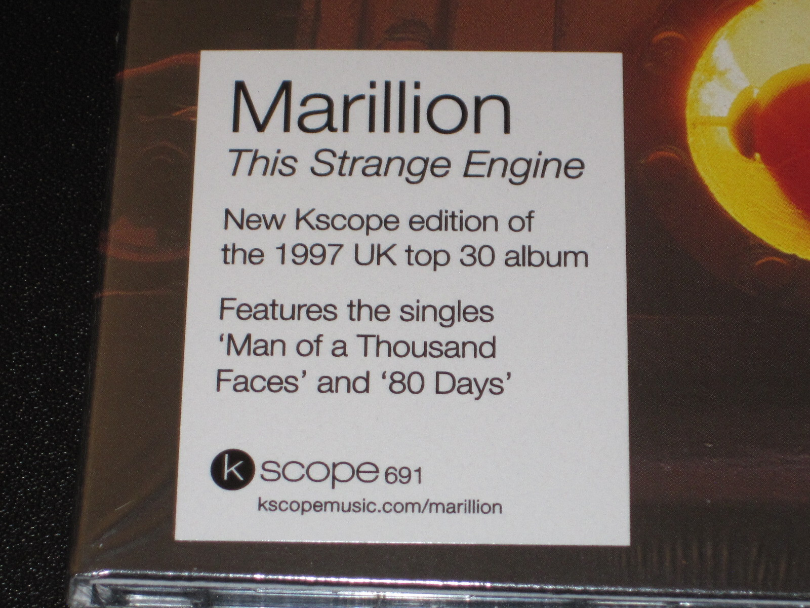 Marillion: This Strange Engine CD 2012 Snapper / Intact / Madfish EU Digipak NEW