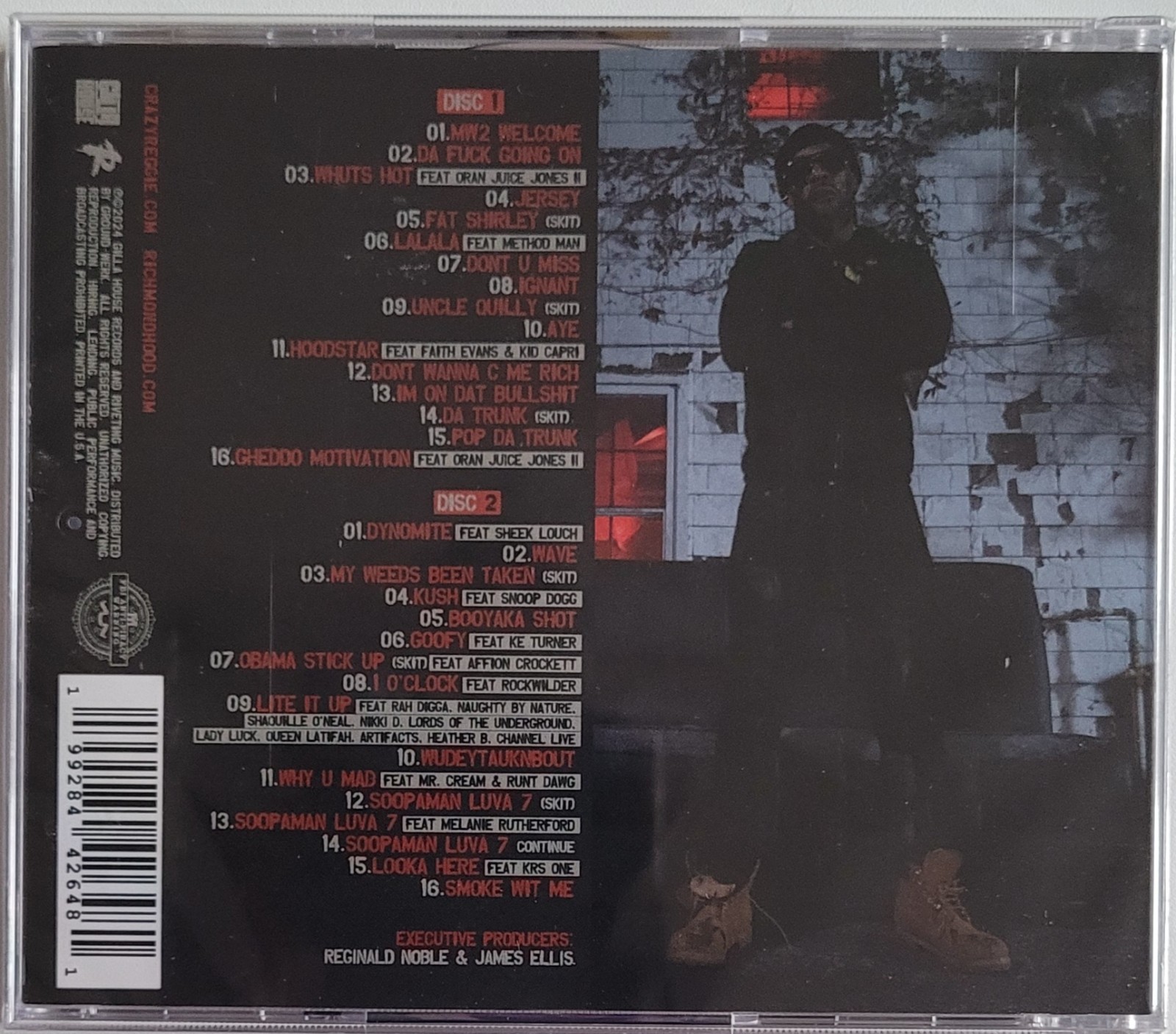 Redman "Muddy Waters Too" (2 CD) Original Cover, Factory sealed (Quick shipping)