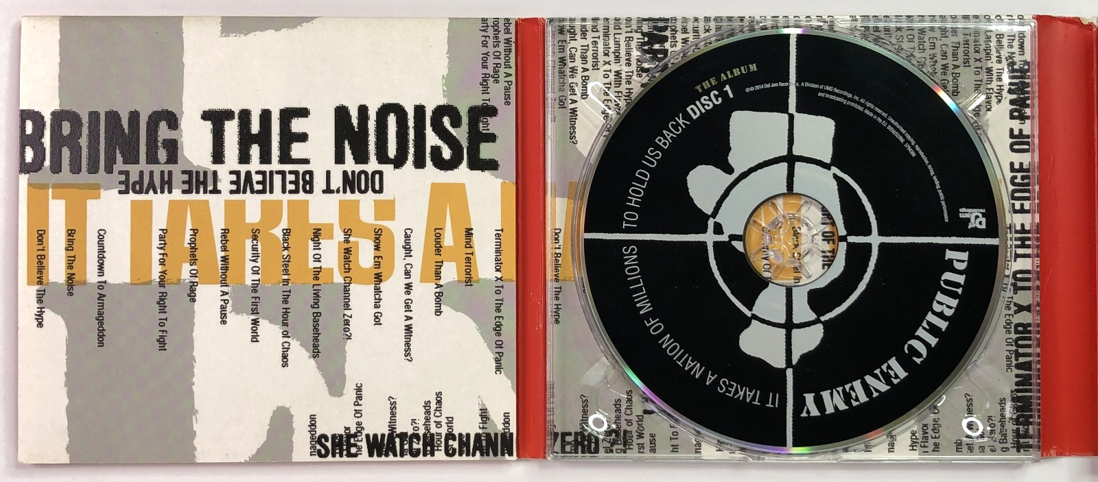 PUBLIC ENEMY It Takes a Nation of Millions (2014) 2 CD +DVD Deluxe Digipack RARE