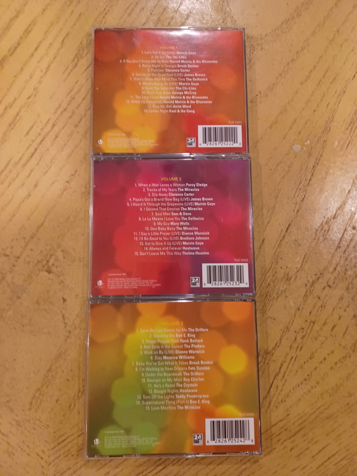 FOREVER SOUL R&B USED 3 CD Set Various Artists 2006 EX/LN CONDITION