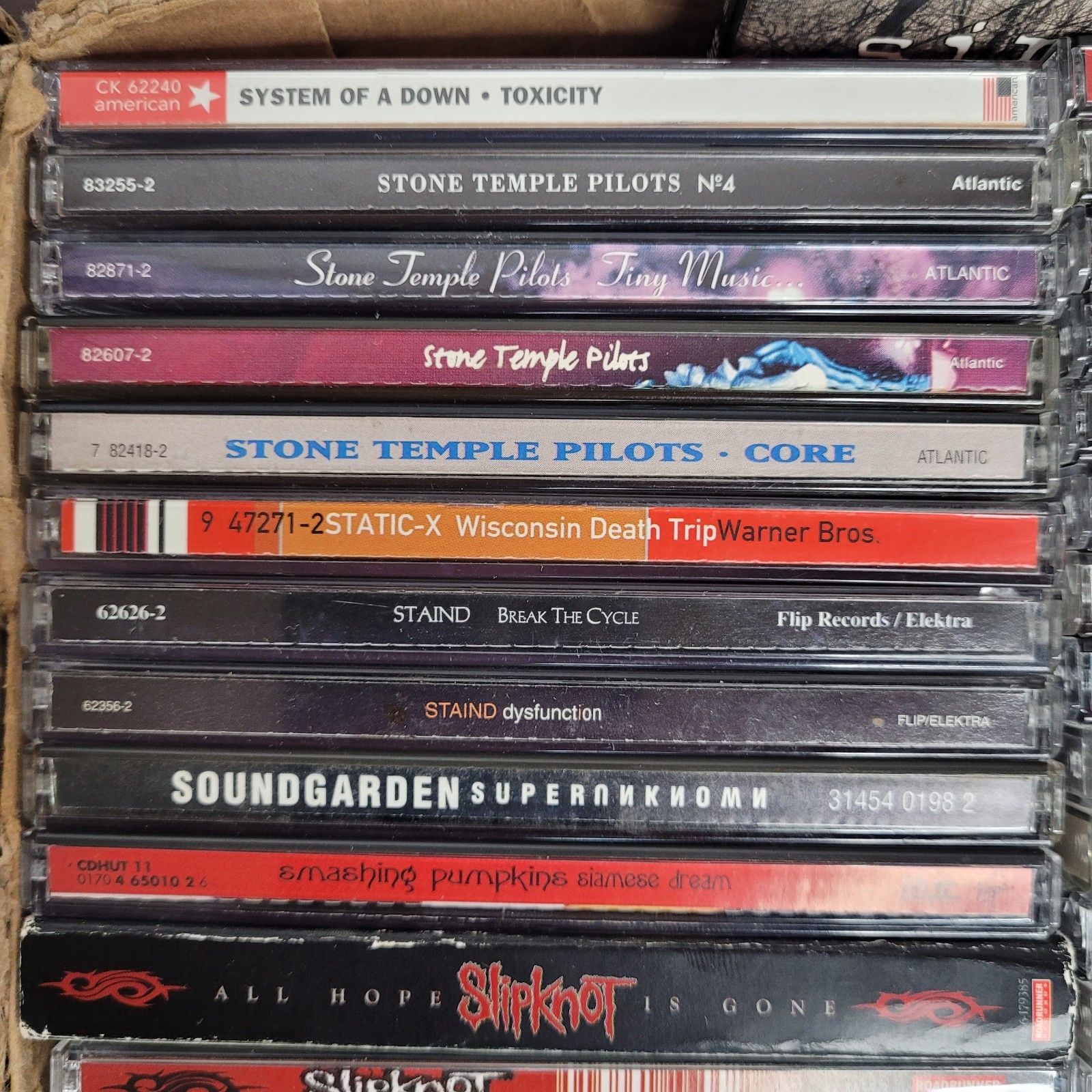A-Z 90's Grunge Y2K Rock Nu-Metal Punk CD TESTED Build Your Own Lot of Choices