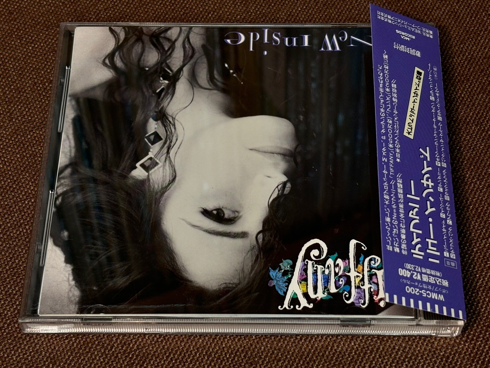 Promo TIFFANY New Inside JAPAN CD WMC5-200 w/ OBI + JAPANESE INSERT 1990 issue