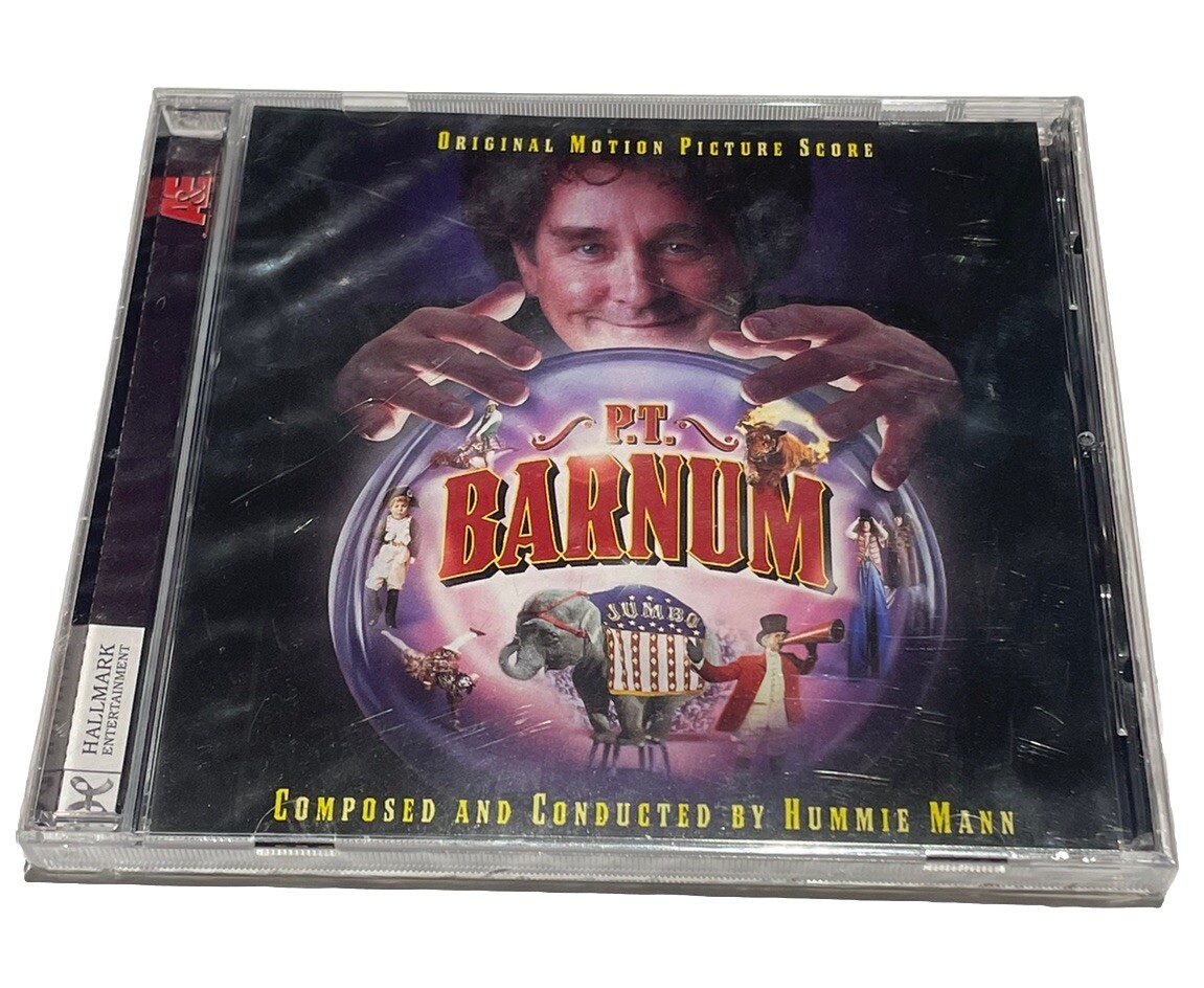 Hummie Mann ‎ P.T. Barnum CD Original Motion Picture Score Album Promo Sealed