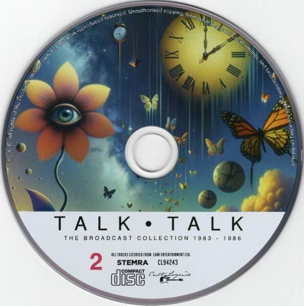 Talk Talk – The Broadcast Collection 1983 - 1986 3 CD Set - Compilation Album