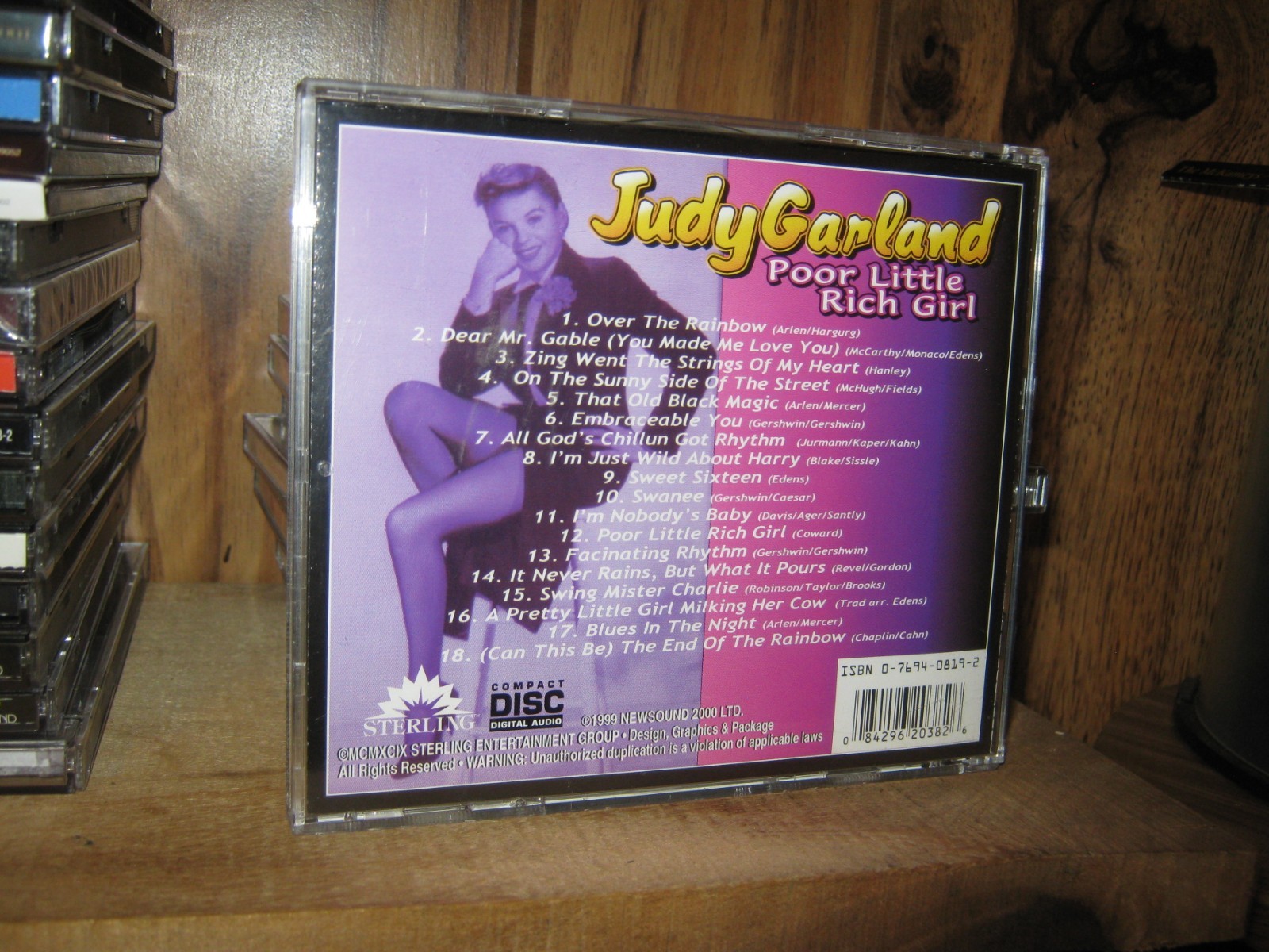 Judy Garland ; Poor Little Rich Girl [easy listening/pop] --CD 1999 sterling