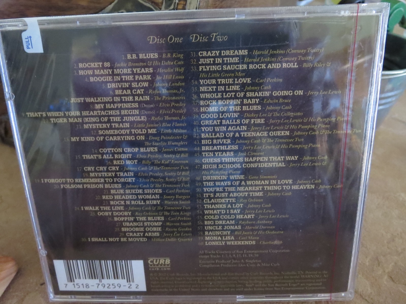 SUN 60TH ANNIVERSARY (2CD) - V/A - 2 CD - COMPILATION BEST OF NEW NEVER OPENED