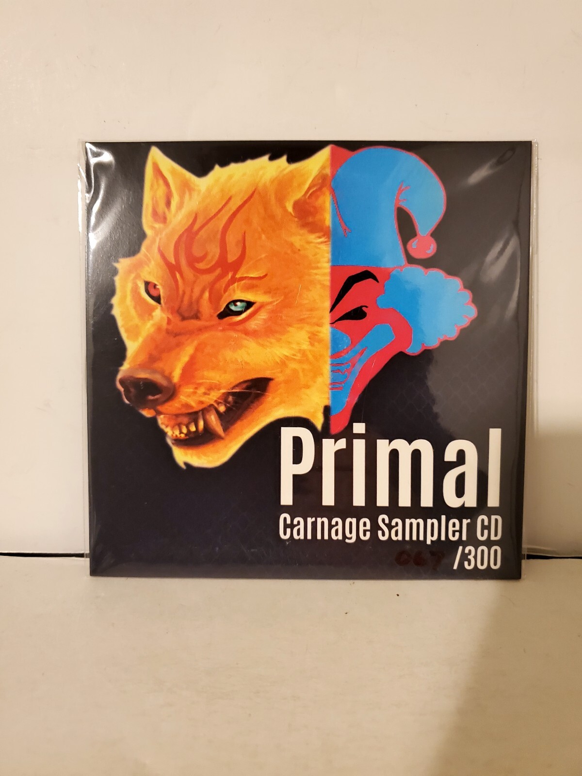 Brok Homz "Primal Carnage" Sampler CD (2017), (#67/300), Insane Clown Posse ^