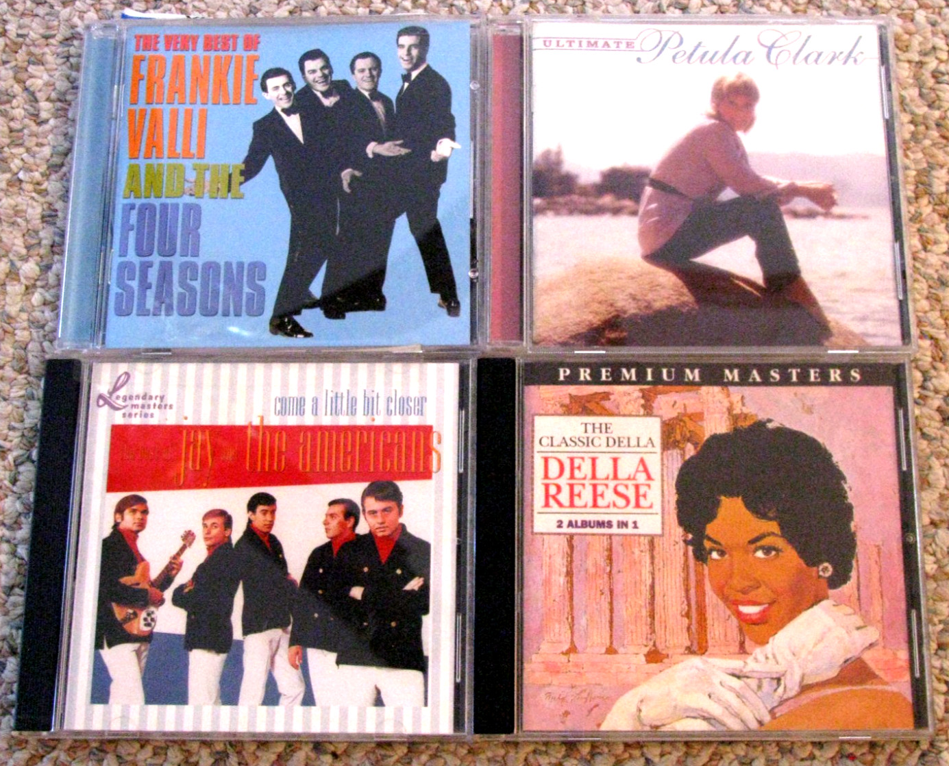 1950s & 1960s POP/R&B HIT COMPILATIONS~LOT OF 28 CDs Free Shipping