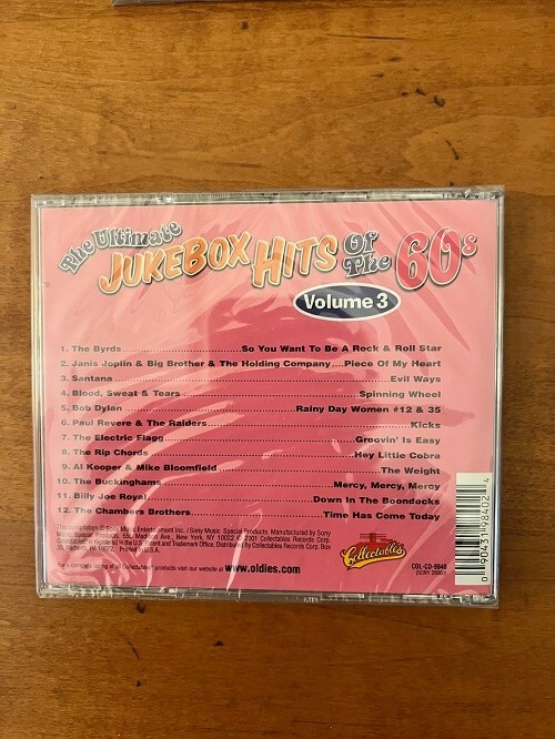THE ULTIMATE JUKEBOX HITS OF THE 60S - VOLUMES 1/2/3/4+5 & ROCKIN' HITS - NEW!