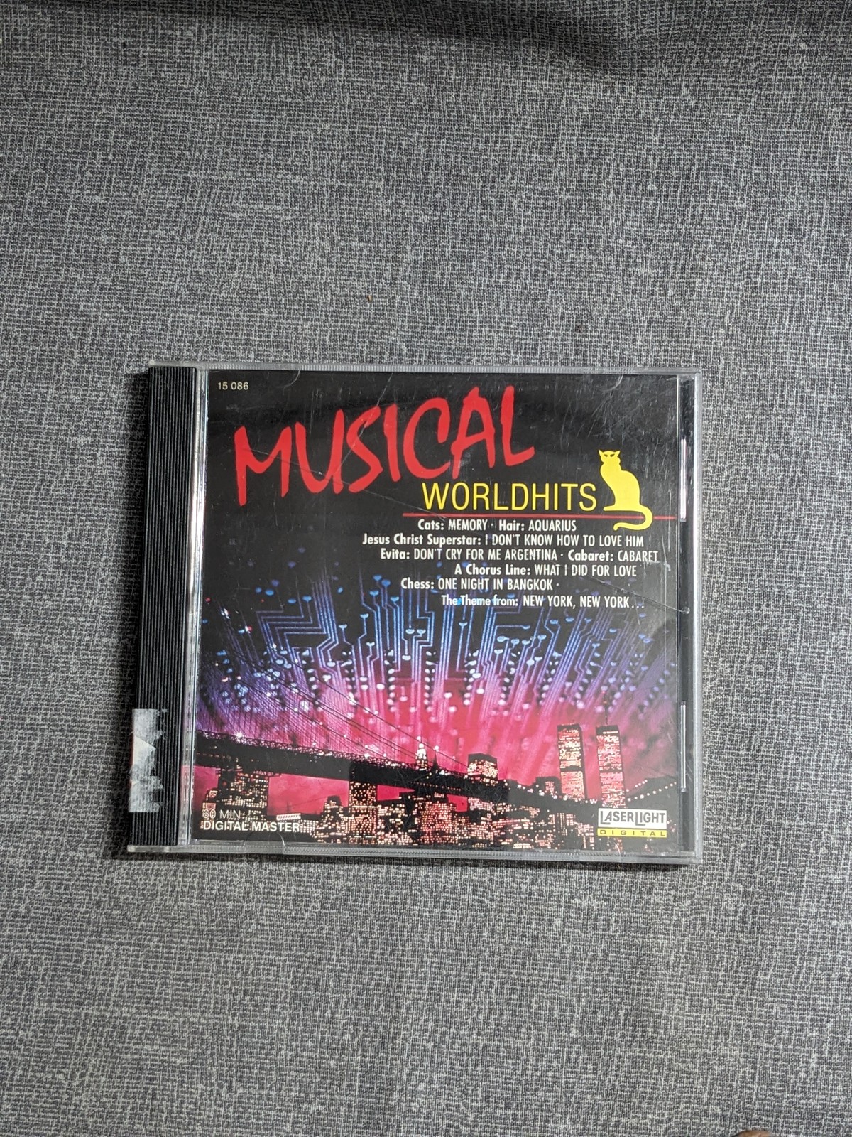 Musical Worldhits CD LaserLight Digital 1988 Broadway Show Tunes Various Artists