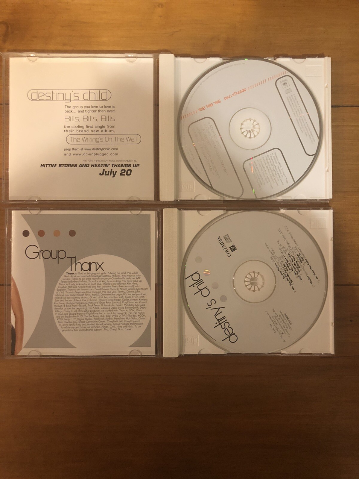 Destiny's Child By Destiny's Child & Bills, Bills, Bills. (L@@K BUNDLE DEAL!)