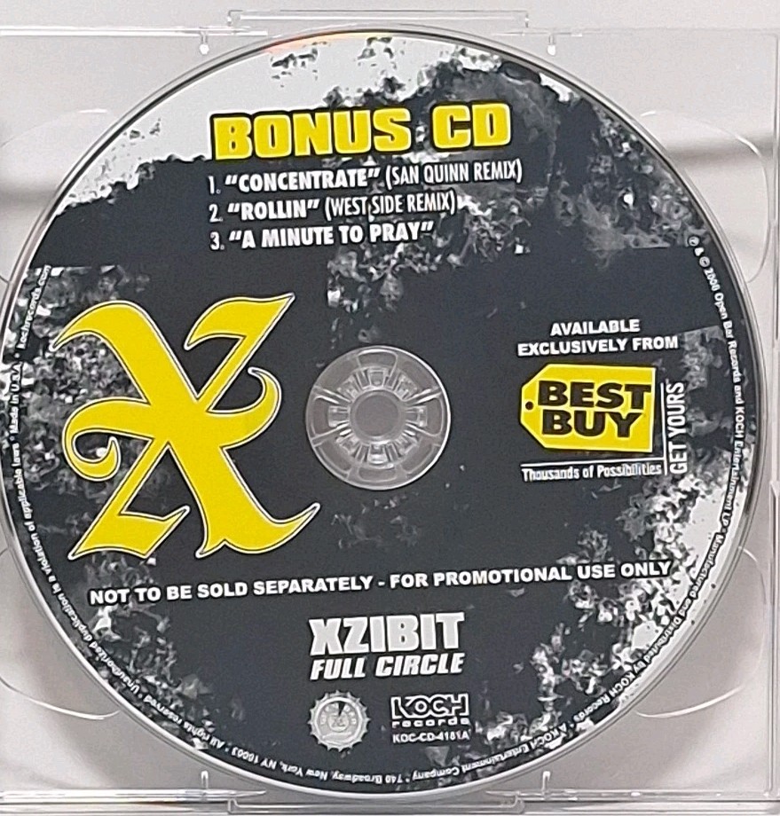 Xzibit Full Circle CD [2 Disc Set] Excellent Condition EX OOP Fast Shipping