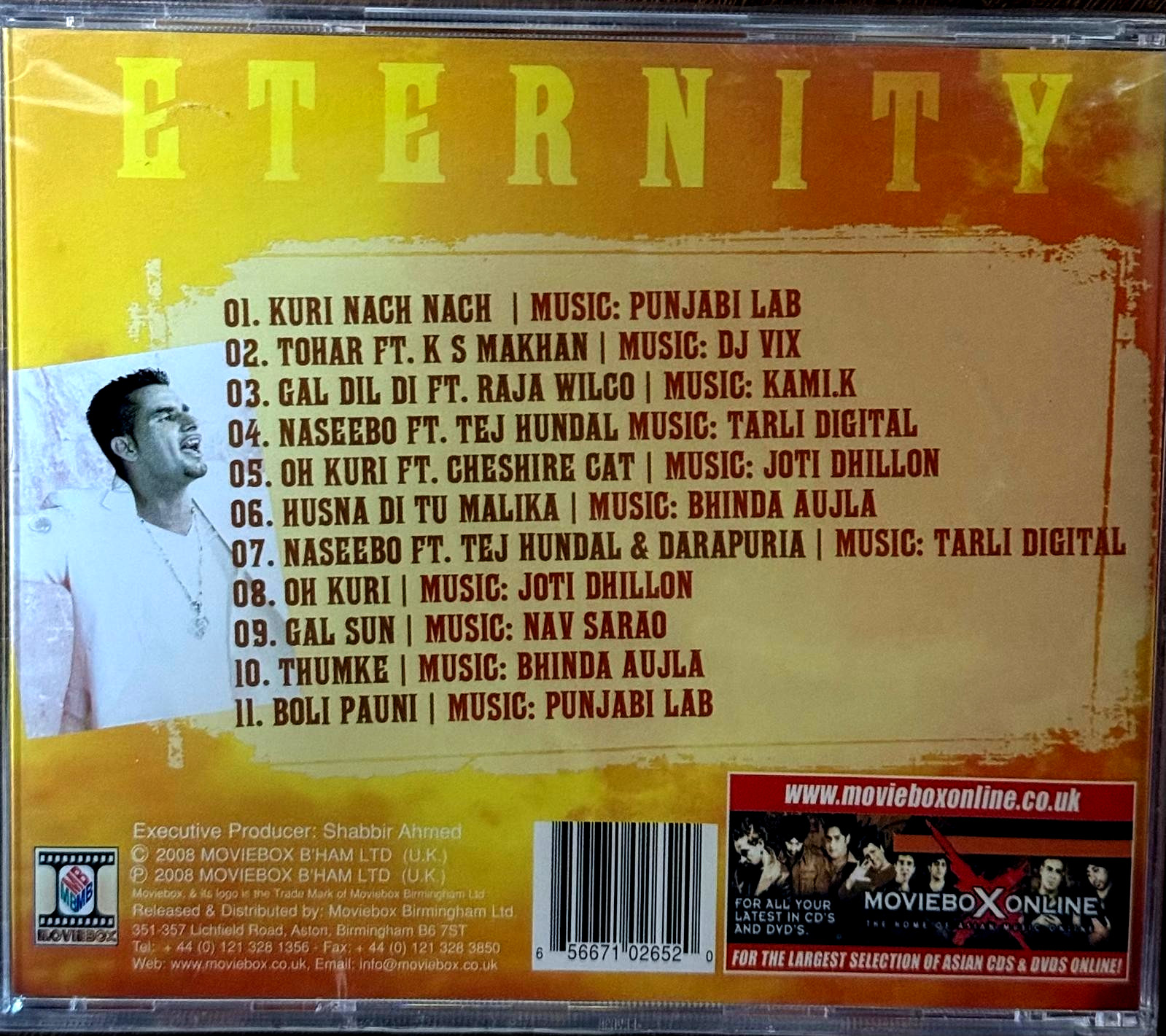 SONI PABLA - ETERNITY - BRAND NEW BHANGRA CD - FREE POST UK