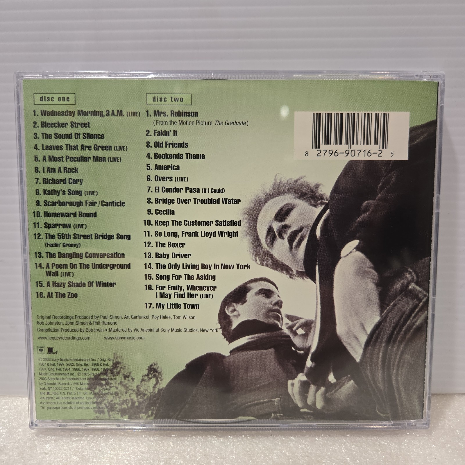 SIMON & GARFUNKEL THE ESSENTIAL 33 TRACK 2 CD SET EXCELLENT