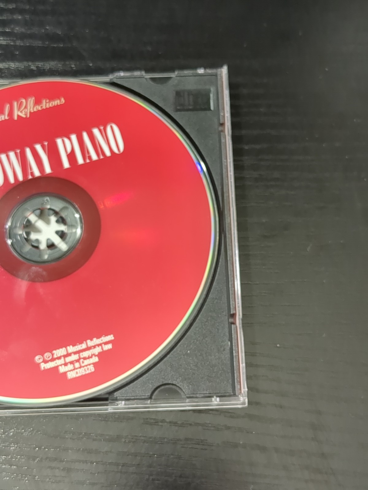George Nascimento CD MUSICAL REFLECTIONS Broadway Piano RARE Instrumental Album