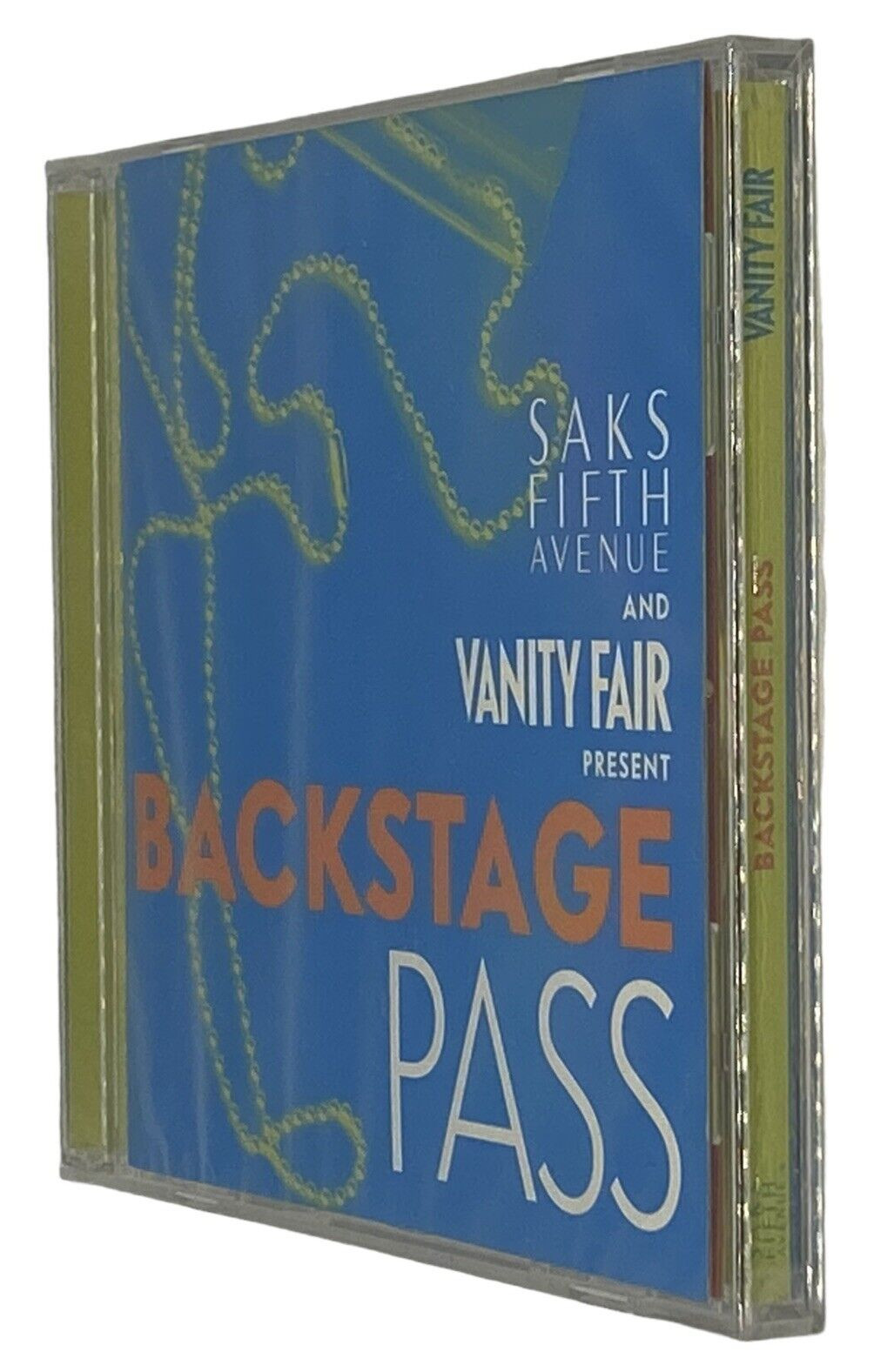 Backstage Pass Music CD 2001 Saks Fifth Avenue Vanity Fair Present Pop Rock New