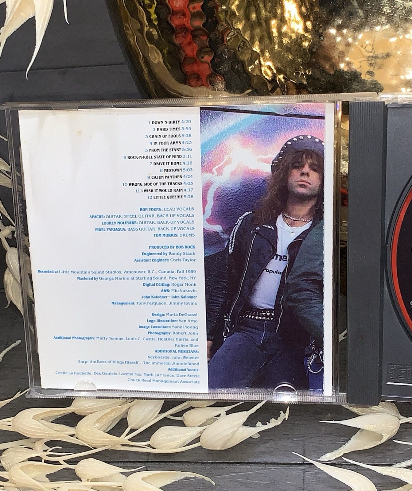 B7 Little Caesar: Self Title Geffen 9-24288-D2/ Metal, Hair Heavy Glam