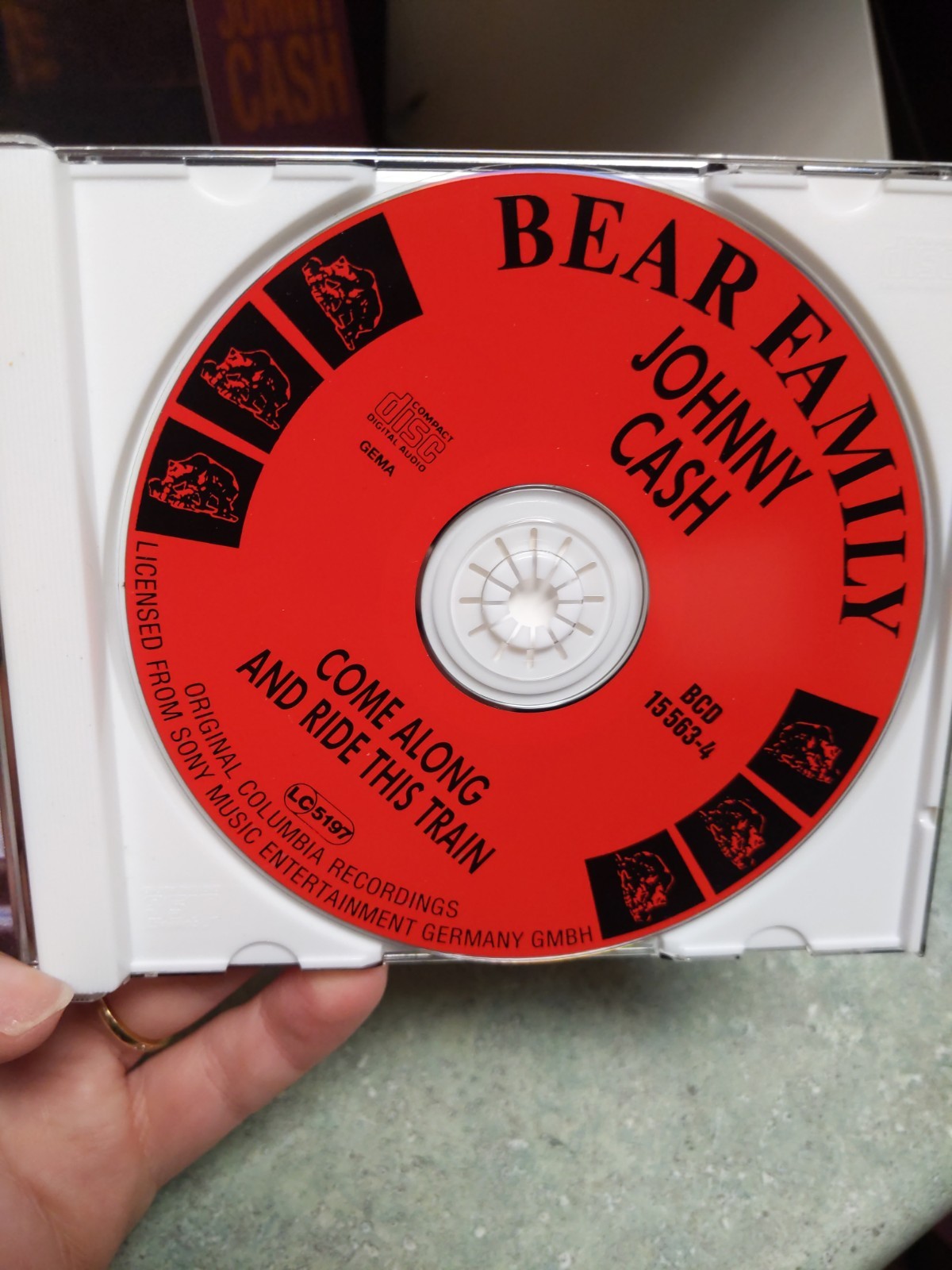 Johnny Cash - Come Along And Ride This Train - CD X 4 BOX SET (1991) Bear Family