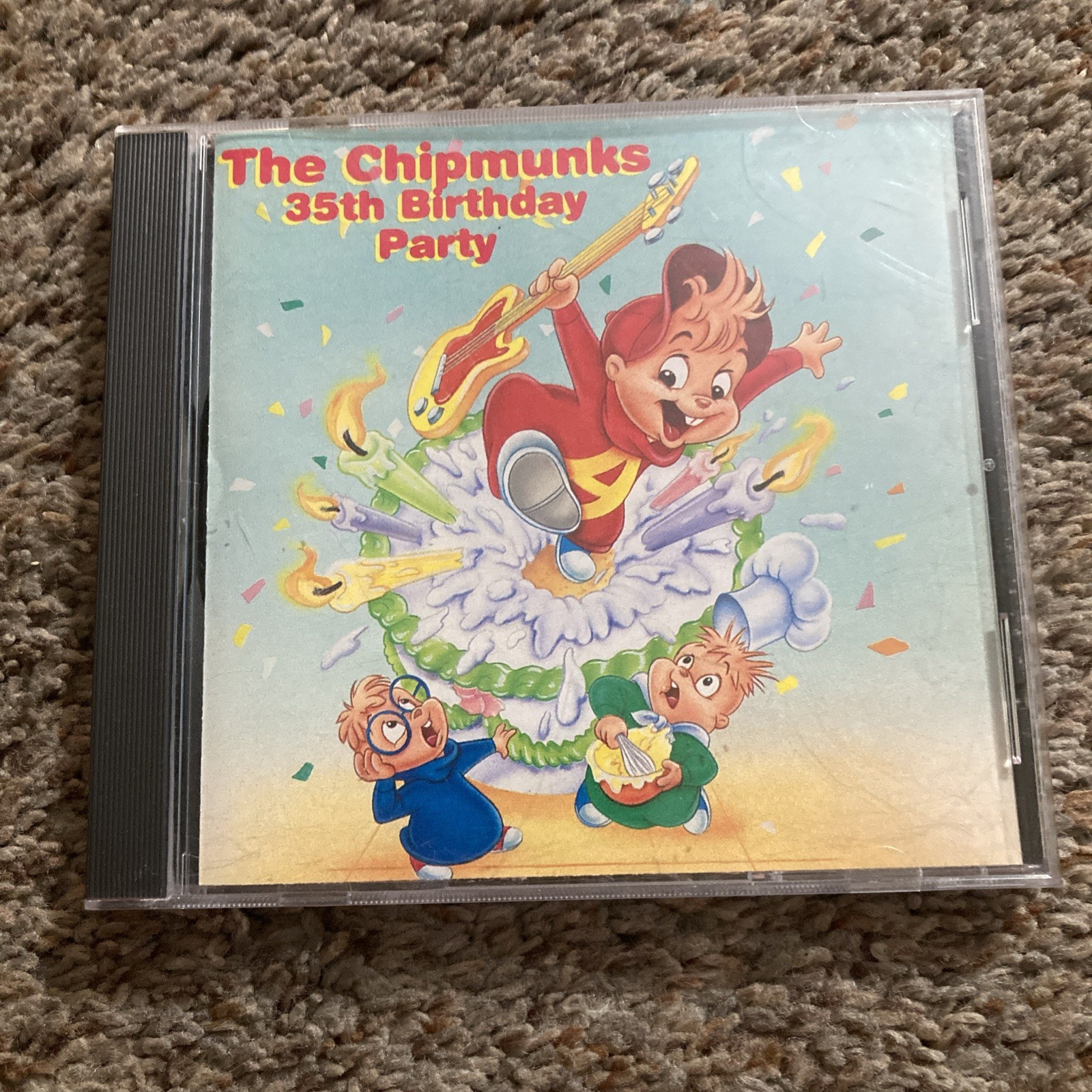 (Make Offer) The Chipmunks – 35th Birthday Party CD 1993 Pop Kids Compilation