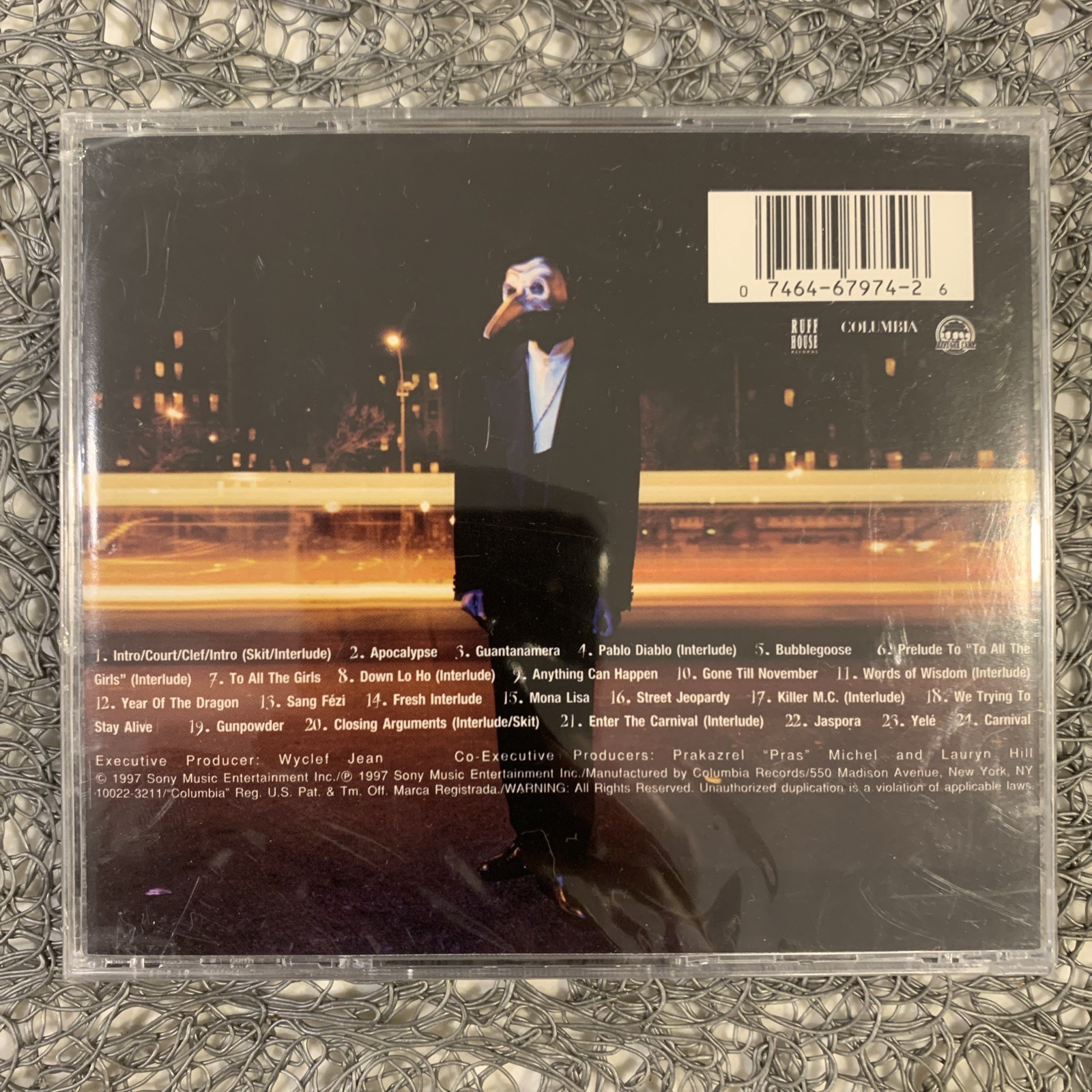 Wyclef Jean Featuring Refugee Allstars ‎: The Carnival : NEW / Sealed