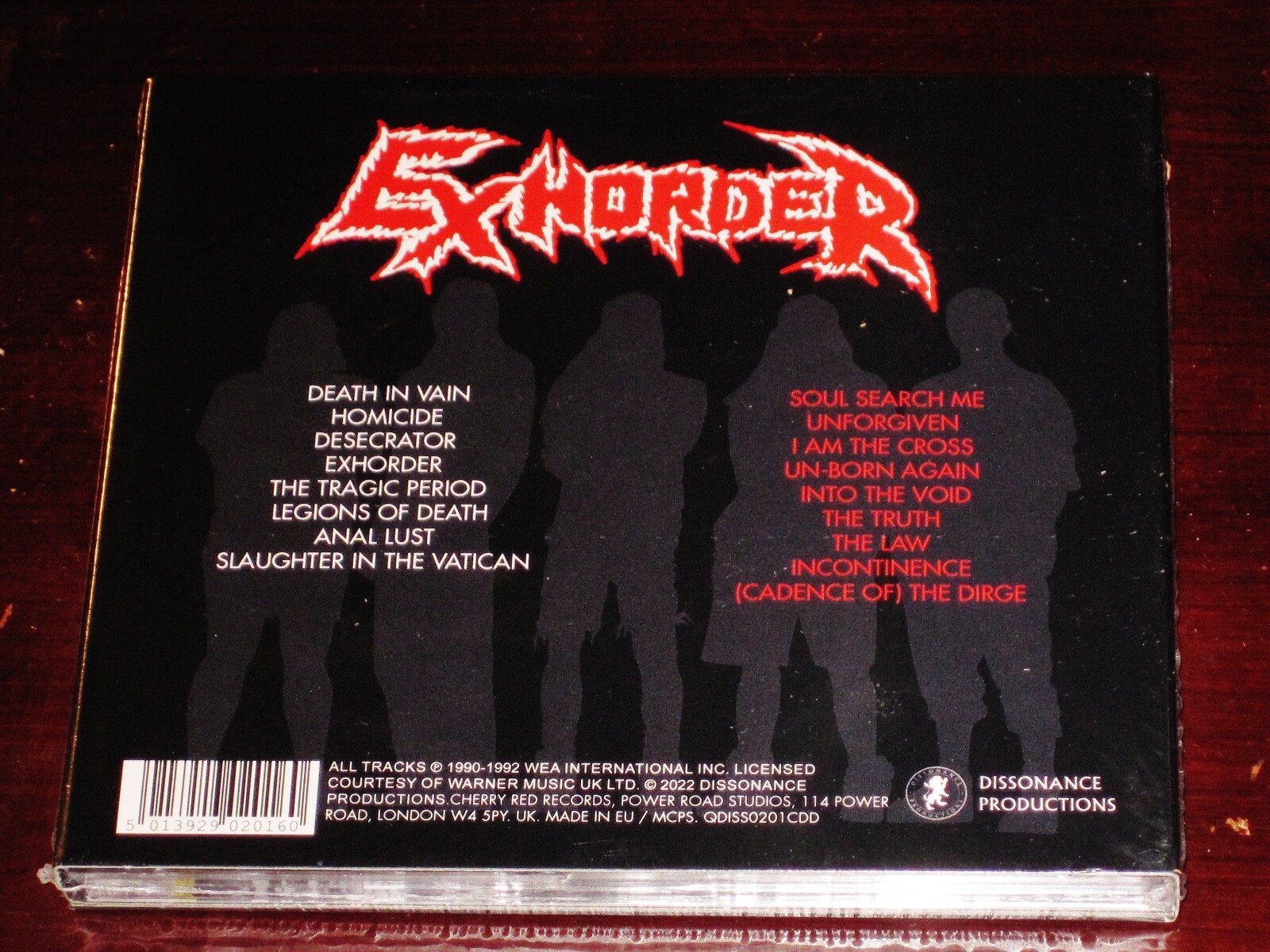 Exhorder: Slaughter In The Vatican + The Law 2 CD Set 2022 UK Digipak NEW