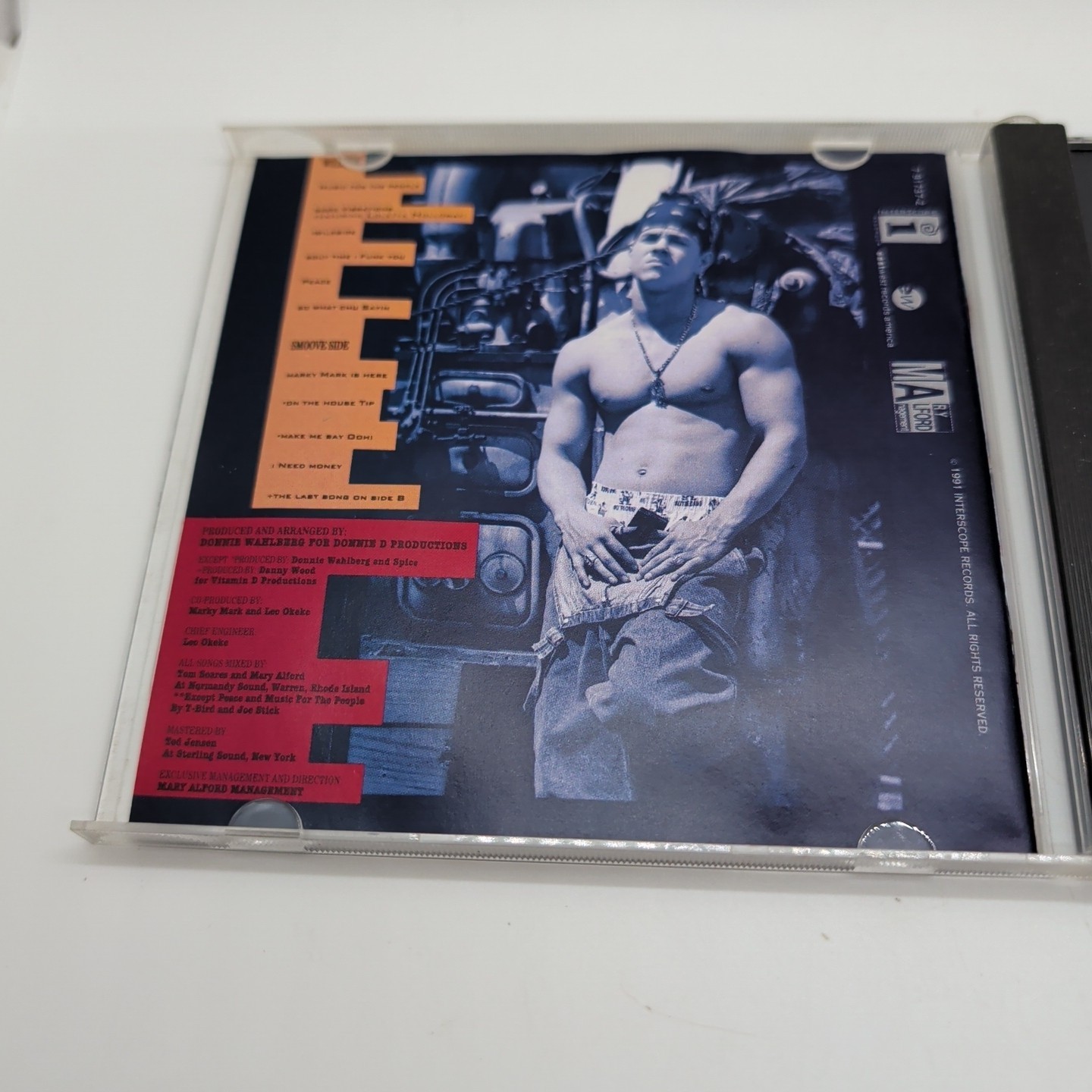Marky Mark & The Funky Bunch: You Gotta Believe & Music For The People 2 CD Lot