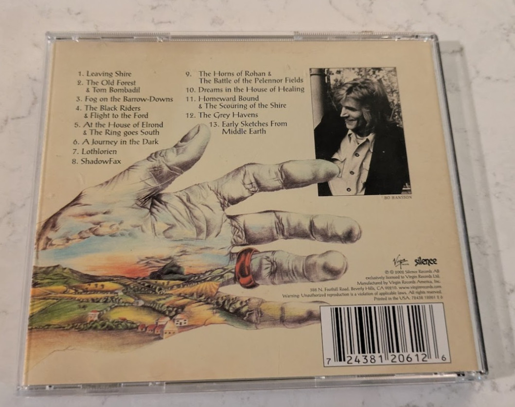 Bo Hansson – Sagan Om Ringen/The Lord Of The Rings CD (2002 Remastered Edition)