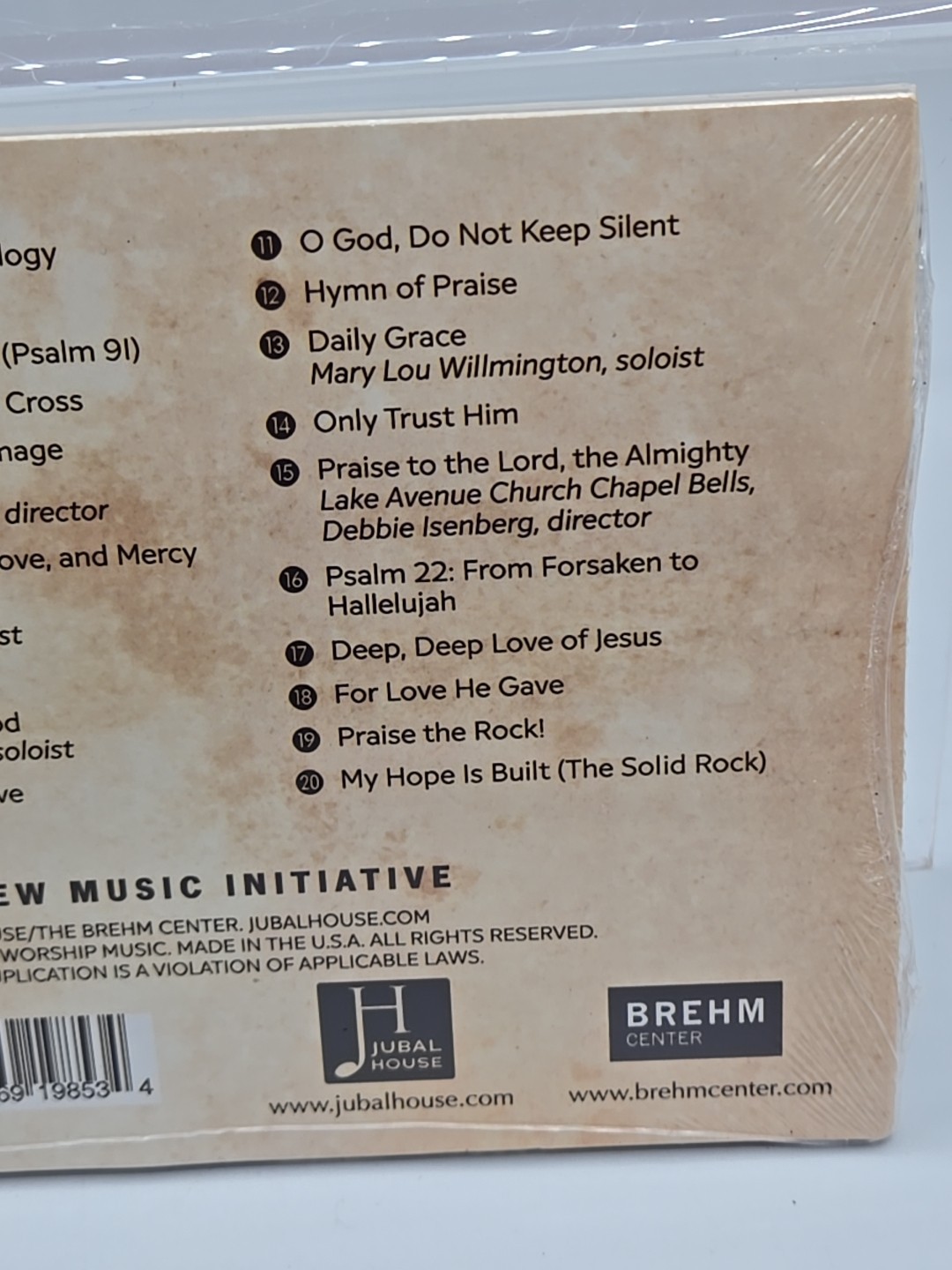 Hymns A Legacy Of Faith By Edwin M. Willmington A Jubal House Cd New Sealed