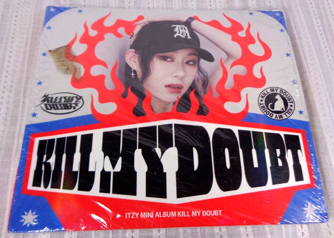 Itzy - Kill My Doubt / K-Pop Black Cap Cover - Korea - SEALED BRAND NEW!