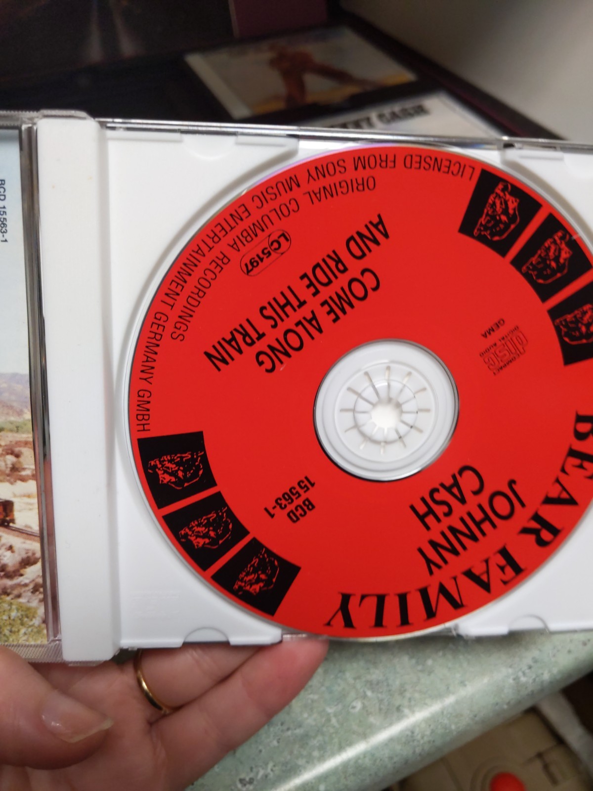 Johnny Cash - Come Along And Ride This Train - CD X 4 BOX SET (1991) Bear Family
