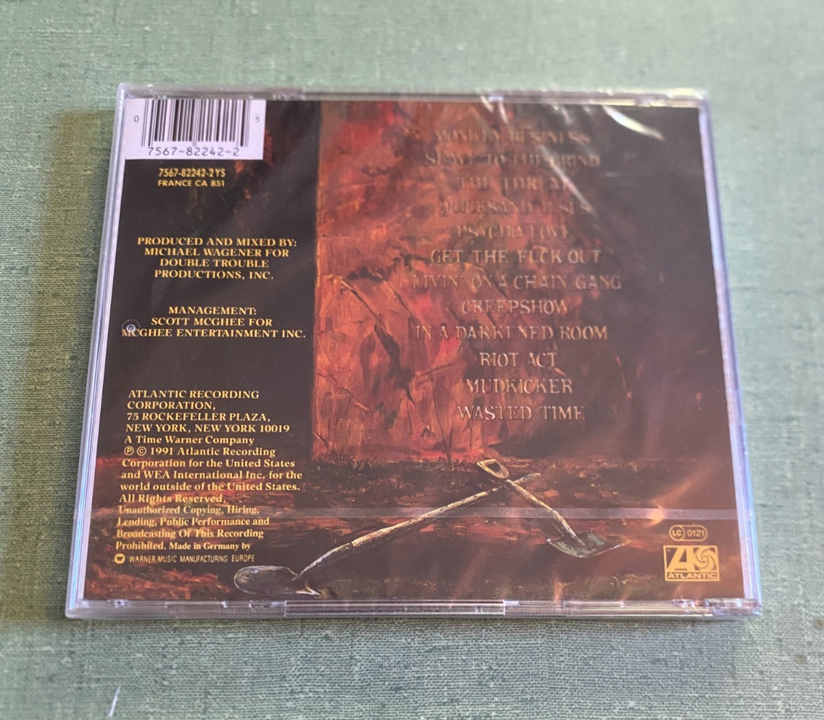 New! Skid Row - Slave to the Grind CD 1991 Atlantic Records US Seller Ships Free