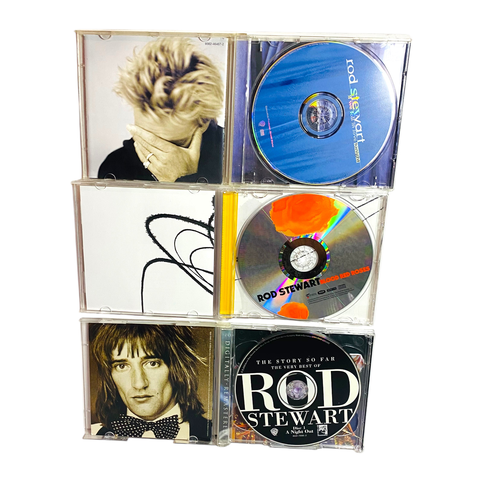 Rod Stewart ( CD Bundle ) Storyteller: Anthology, Best Of, Blood Red Roses....