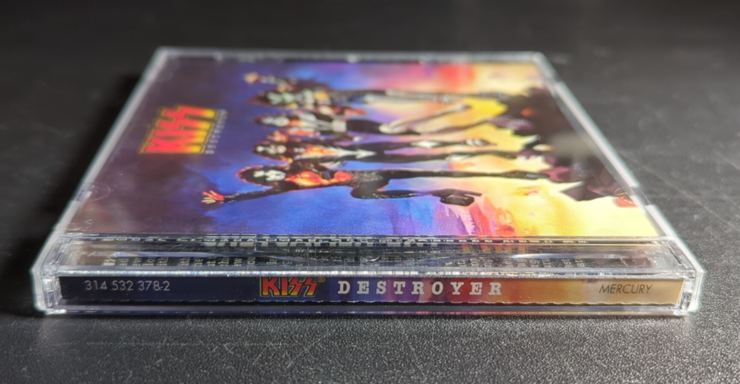 Kiss Destroyer CD Remastered 1997 Mercury Records Hard Rock Glam Bob Ezrin VG+